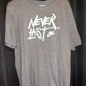 Gray Nike Shirt